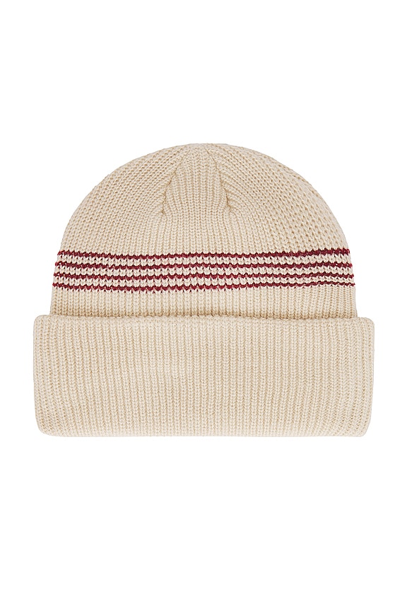view 2 of 2 Mini Stripe Select Fit Beanie in Natural