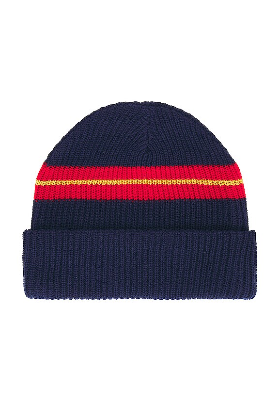 view 2 of 2 Horizon Simple Fit Beanie in Navy
