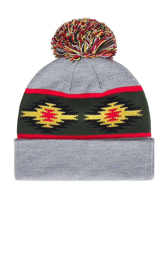 view 2 of 2 Blanket Pom Surplus Fit Beanie in Grey