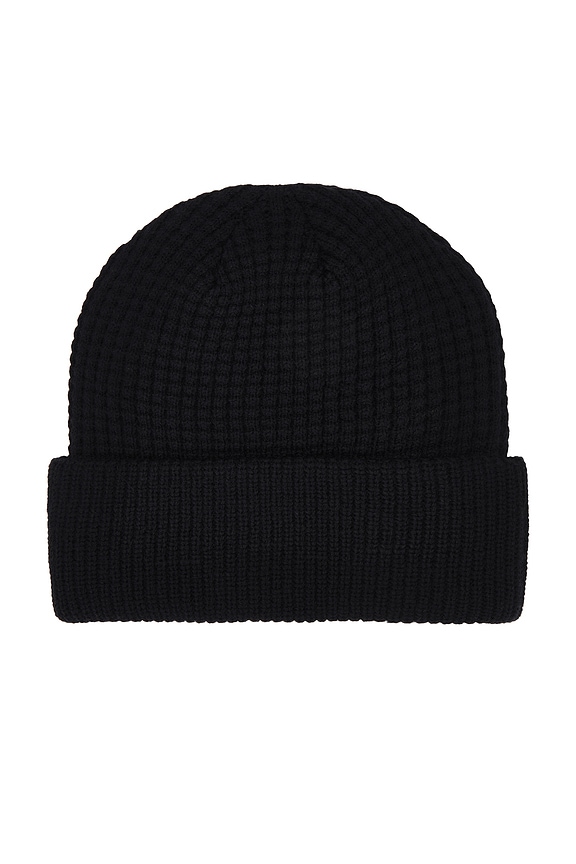 view 2 of 2 Thermal Knit Beanie in Black