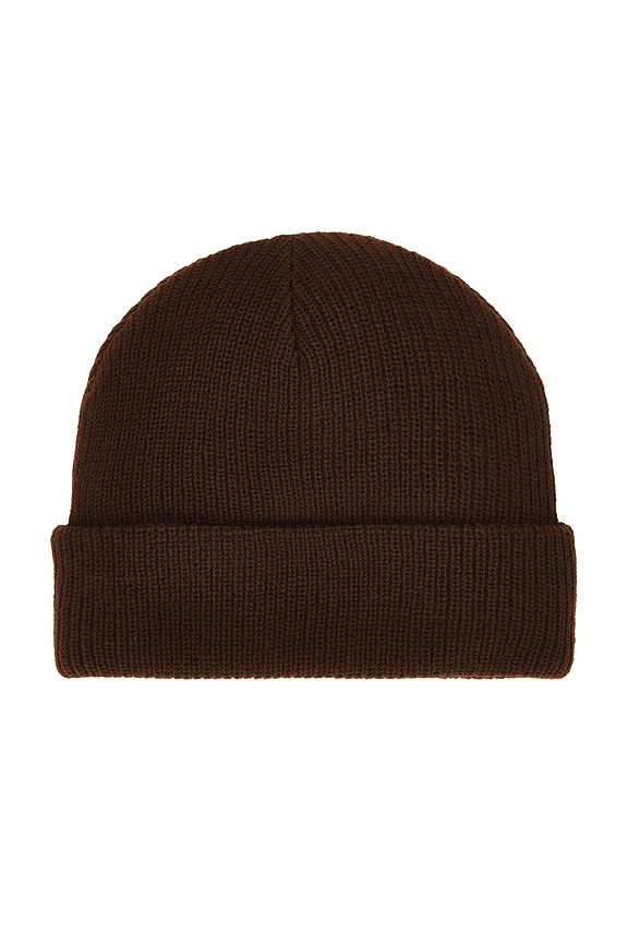 view 2 of 2 Simple Beanie in Brown