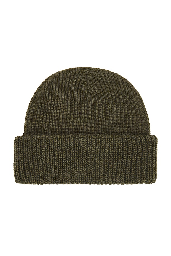 view 2 of 2 Ribbed Knit Beanie in Army