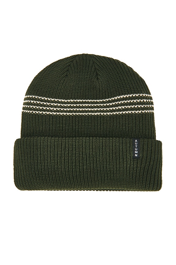 view 2 of 2 Mini Stripe Beanie in Sycamore