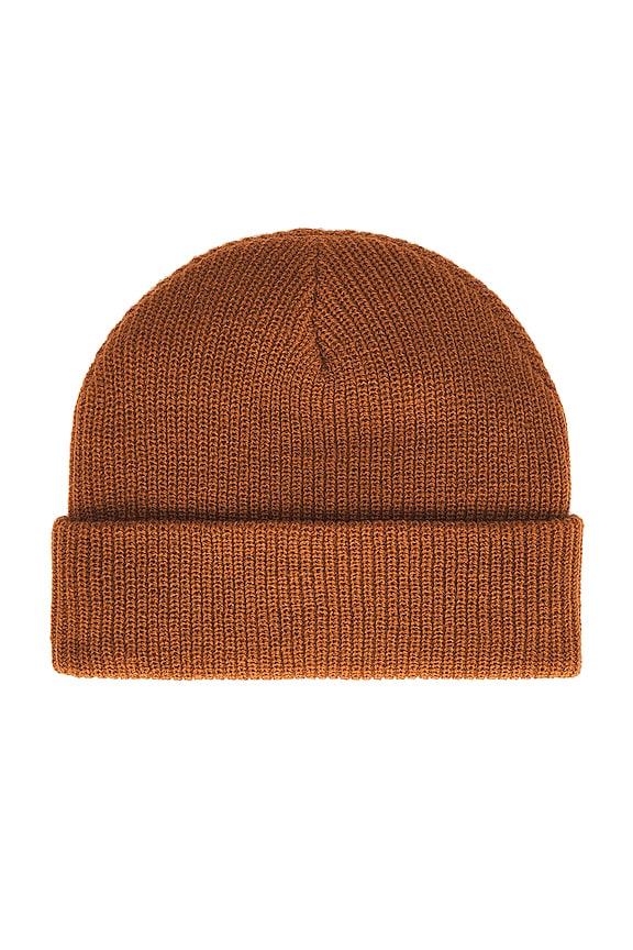 view 2 of 2 Simple Fit Beanie in Work Brown