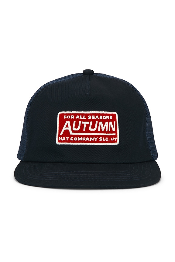 view 1 of 2 Trucker Cap Strapback Cap in Navy