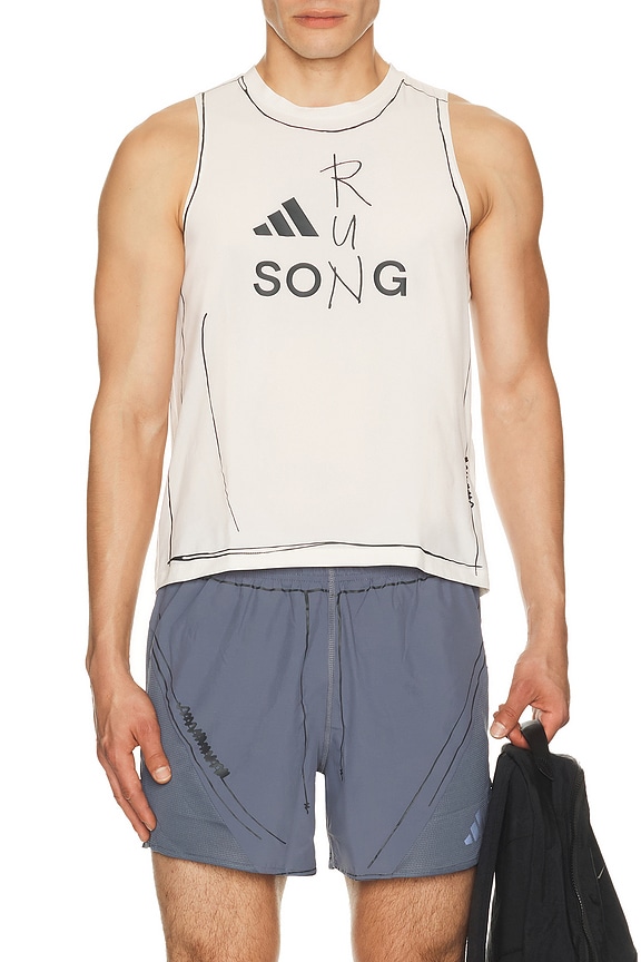 view 1 of 4 CAMISETA TIRANTES in Chalk White