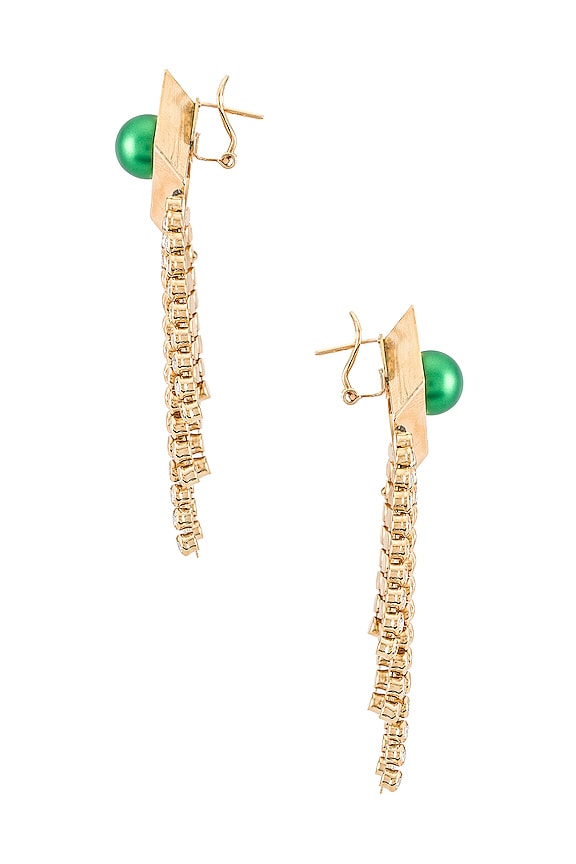 view 2 of 3 PENDIENTES in Green