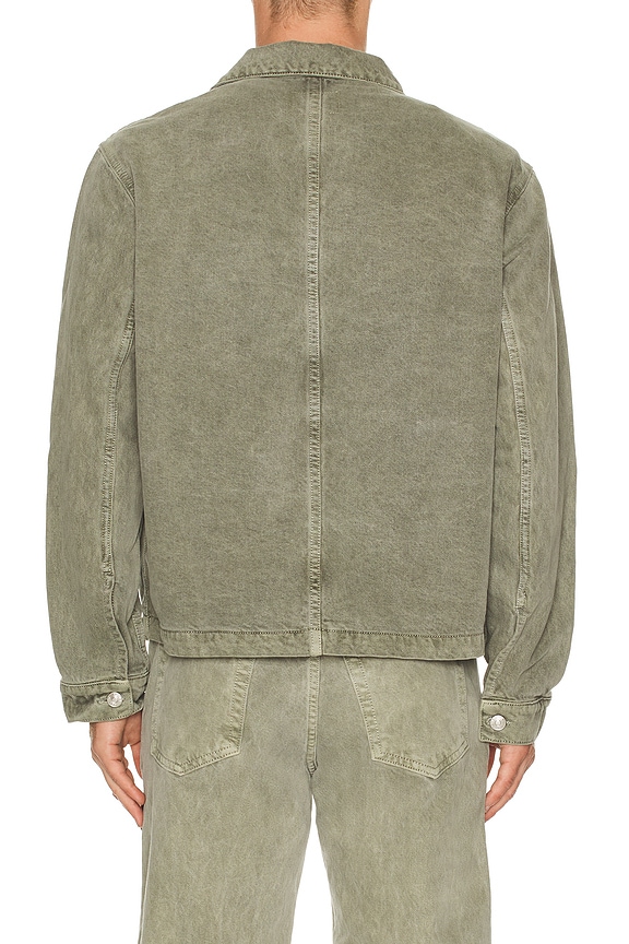 view 2 of 4 Zed Zip Cotton Twill Jacket in Loden