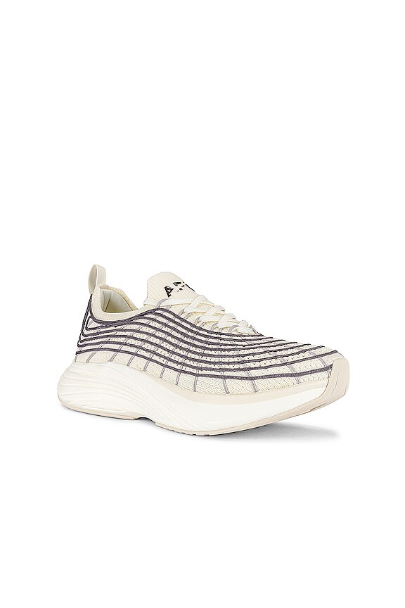 view 2 of 6 TECHLOOM ZIPLINE 스니커즈 in Pristine, Asteroid & Clay