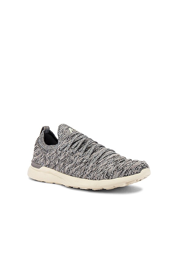 view 2 of 6 TECHLOOM WAVE スニーカー in Anthracite & Greystone & Pristine