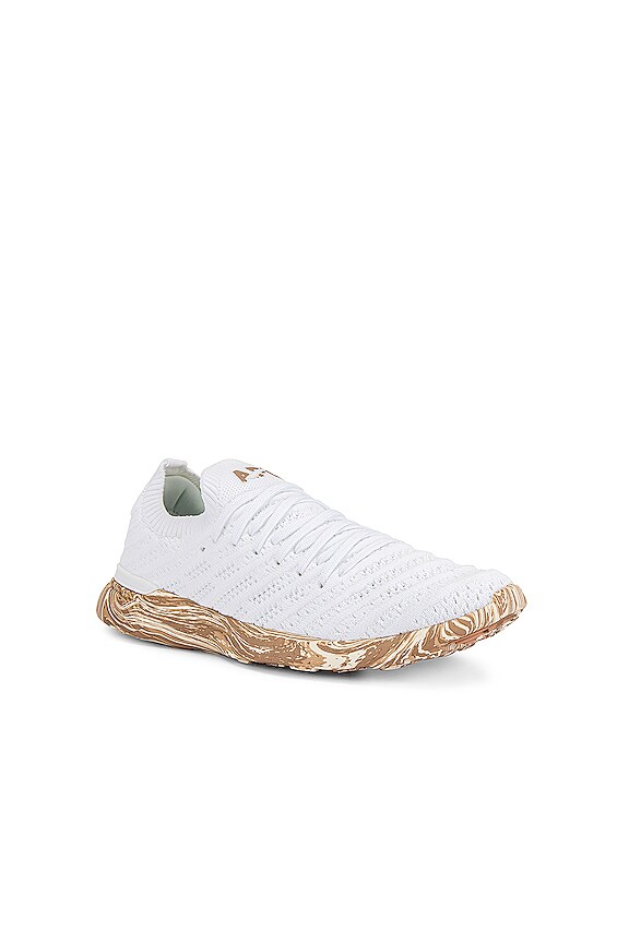 view 2 of 6 ZAPATILLA DEPORTIVA TECHLOOM WAVE in White, Almond, & Marble