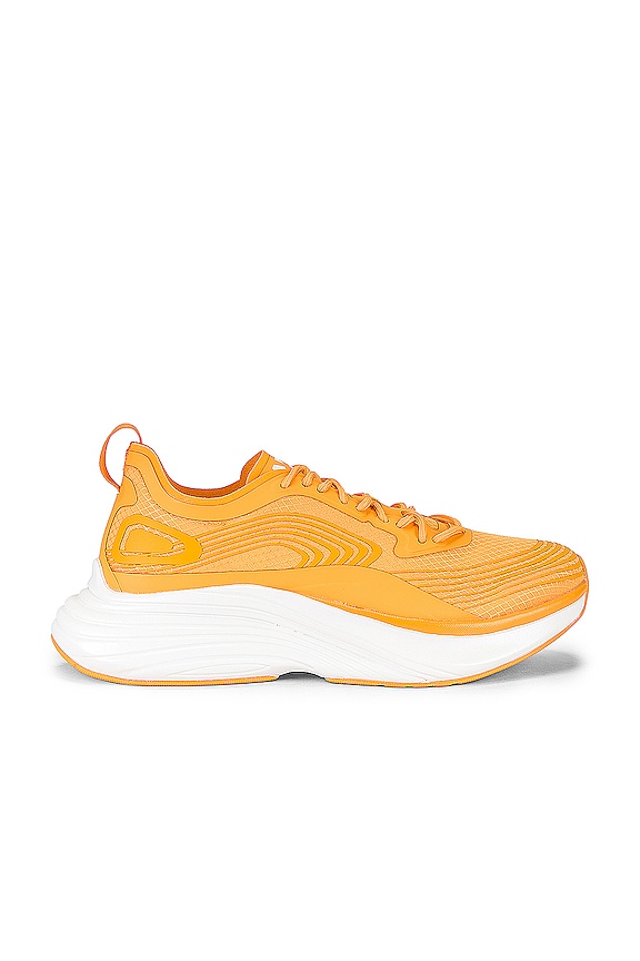 view 1 of 6 Streamline Sneaker in Mango & White