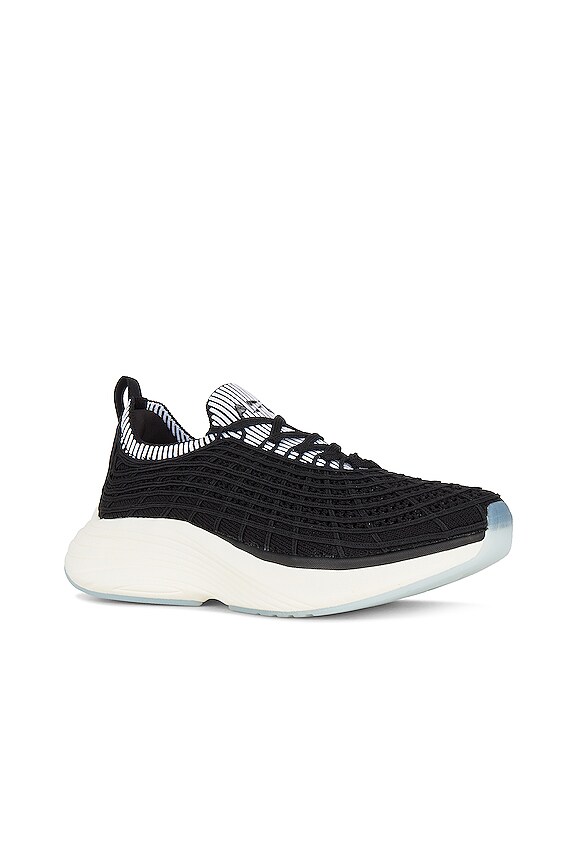 view 2 of 6 SNEAKERS ZIPLINE in Black & White