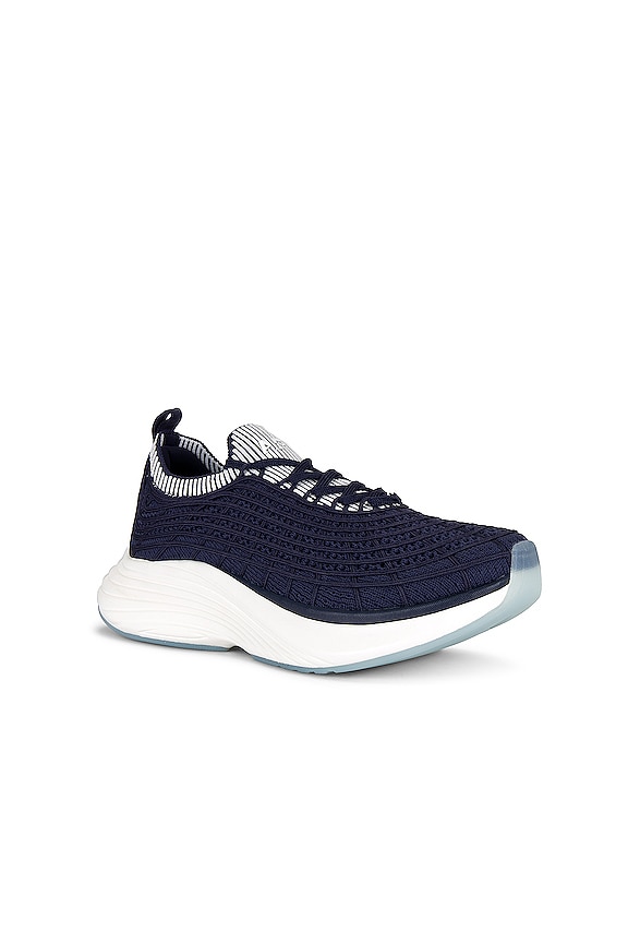 view 2 of 6 Techloom Zipline Sneaker in Navy & Ivory