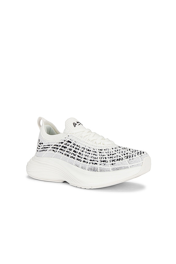 view 2 of 6 ZAPATILLA DEPORTIVA ZIPLINE in Ivory, Black, & Ombre