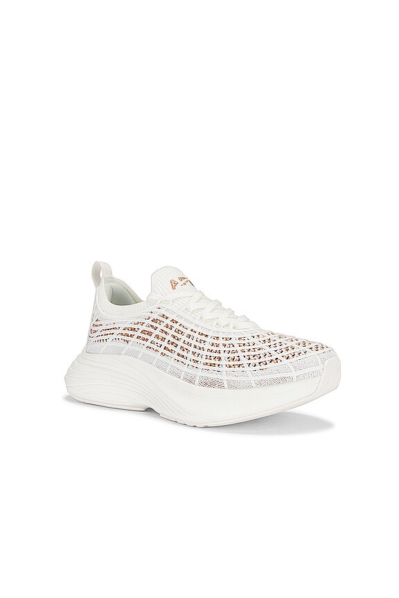 view 2 of 6 КРОССОВКИ ZIPLINE in Ivory, Tan, & Ombre