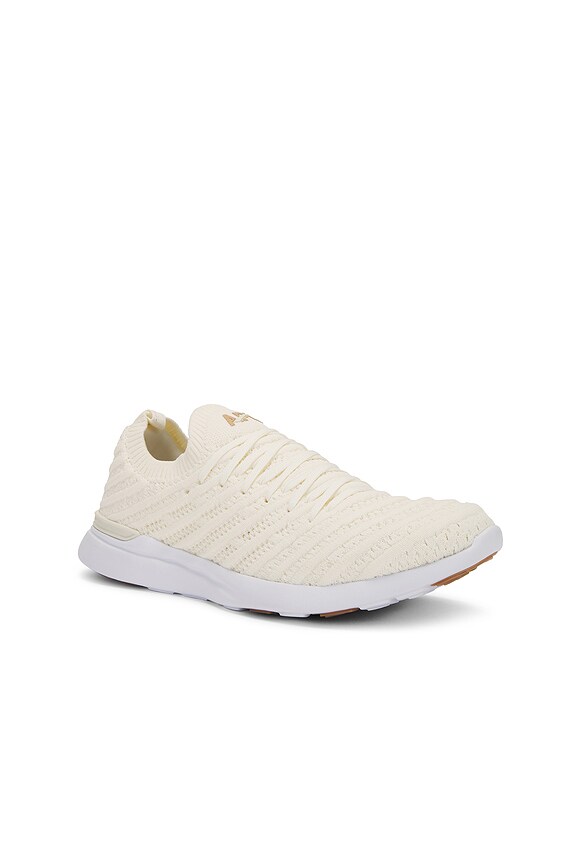 view 2 of 6 КРОССОВКИ TECHLOOM WAVE in Pristine, White, & Gum