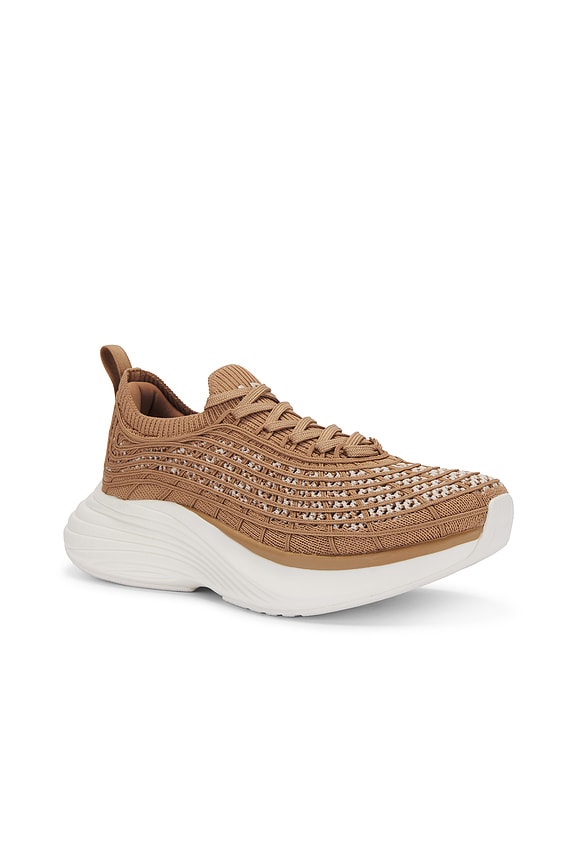 view 2 of 6 TechLoom Zipline Sneaker in Tan, Alabaster, & Ombre