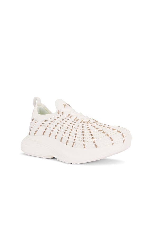 view 2 of 6 Techloom Zipline Sneaker in Ivory & Sandstone