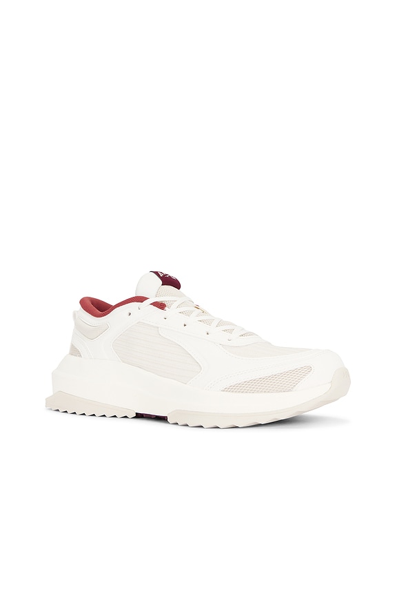 view 2 of 6 ZAPATILLA DEPORTIVA JOGGER in Ivory, Greige, & Bordeaux