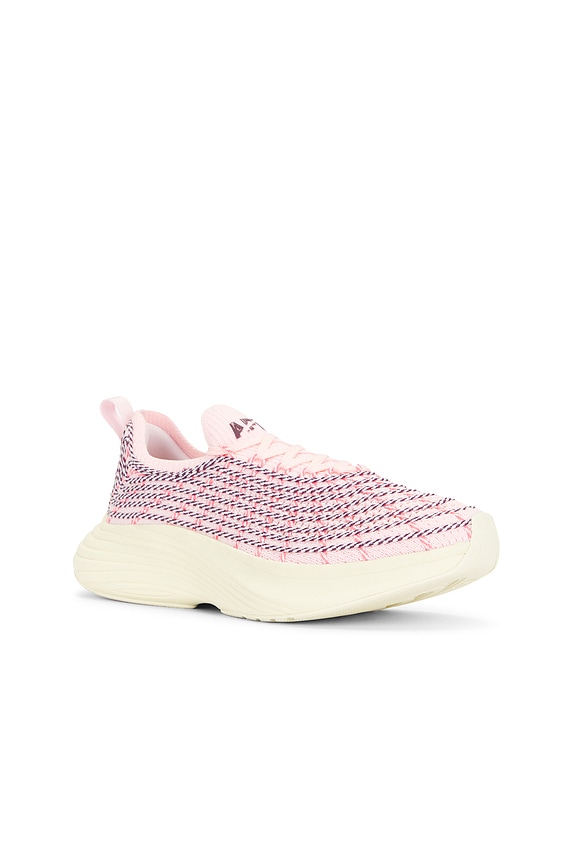 view 2 of 6 TechLoom Zipline Sneaker in Bleached Pink, Moonscape, & Pristine