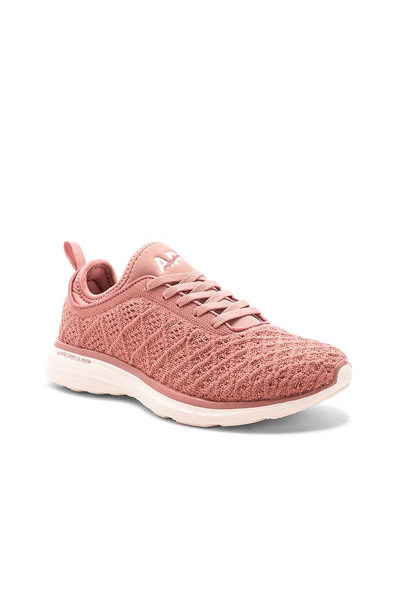 view 2 of 6 Techloom Phantom Sneaker in Dusty Red & Nude