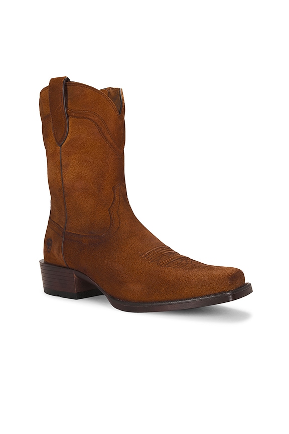 view 2 of 5 Oliver in Rusty Brown Suede
