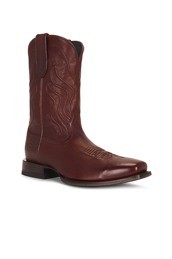 view 2 of 5 Ridge Square Toe in Bourbon Brown