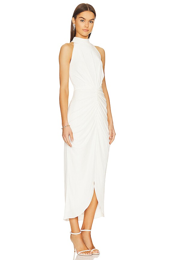 view 2 of 3 VESTIDO ELOISE in Ivory Velvet