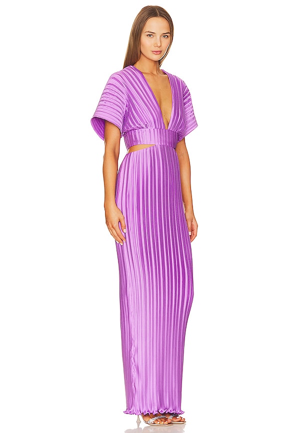 view 2 of 3 ESTHER 미디 원피스 in Lilac