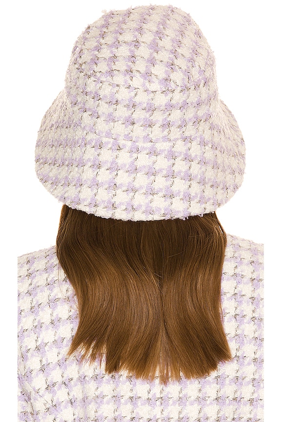 view 2 of 3 CHAPEAU AMBER in Purple Plaid