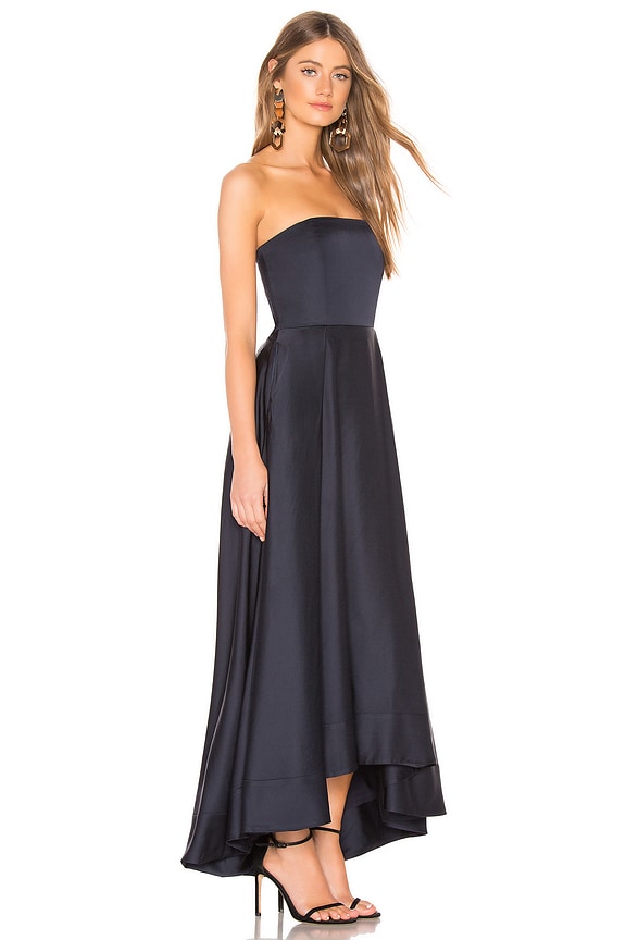 view 2 of 3 Godiva Bustier Gown in Navy