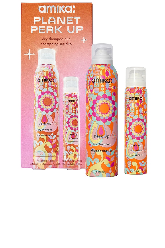 Amika Planet Perk Up Dry Shampoo Duo 