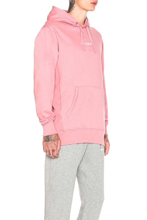 view 2 of 4 Logo Kanga Hoodie in Dusty Pink