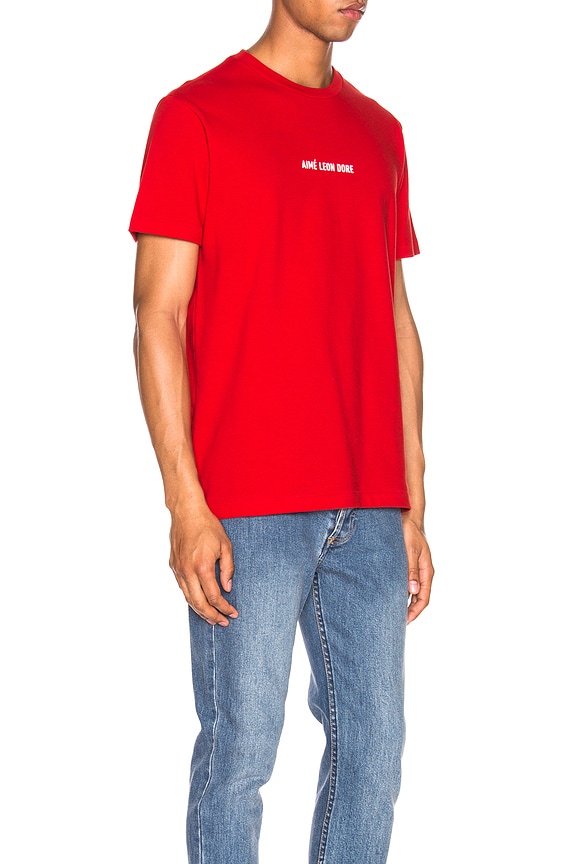 view 2 of 4 Logo Tee in Red