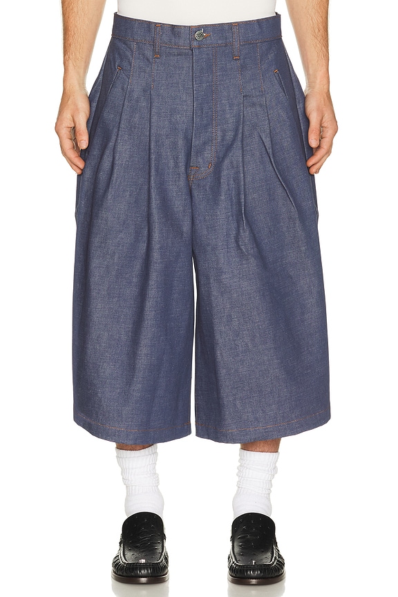 view 2 of 5 SHORTS in Indigo