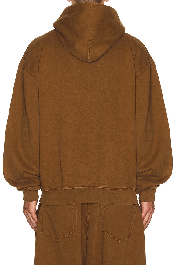 view 2 of 4 SWEAT À CAPUCHE in Deep Taupe