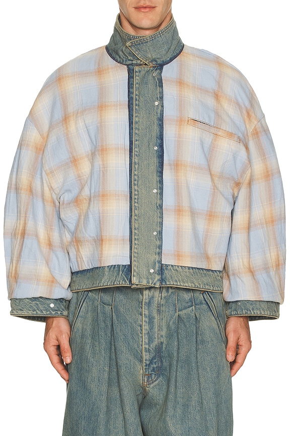 view 2 of 5 CHAQUETA DENIM REVERSIBLE in Washed Indigo