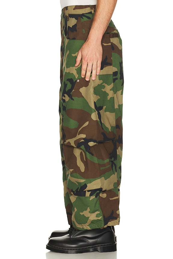 view 2 of 5 БРЮКИ ПАРАШЮТНОГО КРОЯ in Camo