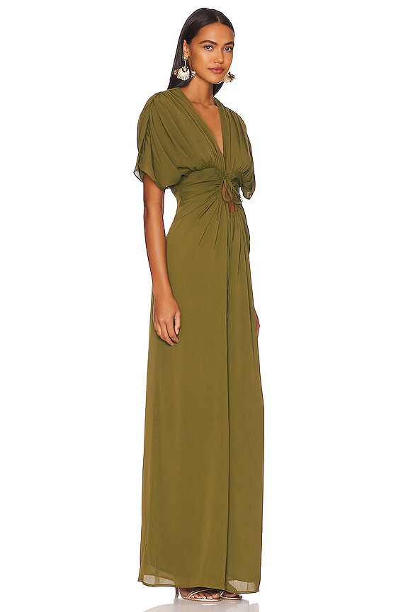 view 2 of 3 x REVOLVE Zina Jumpsuit in Moss Green