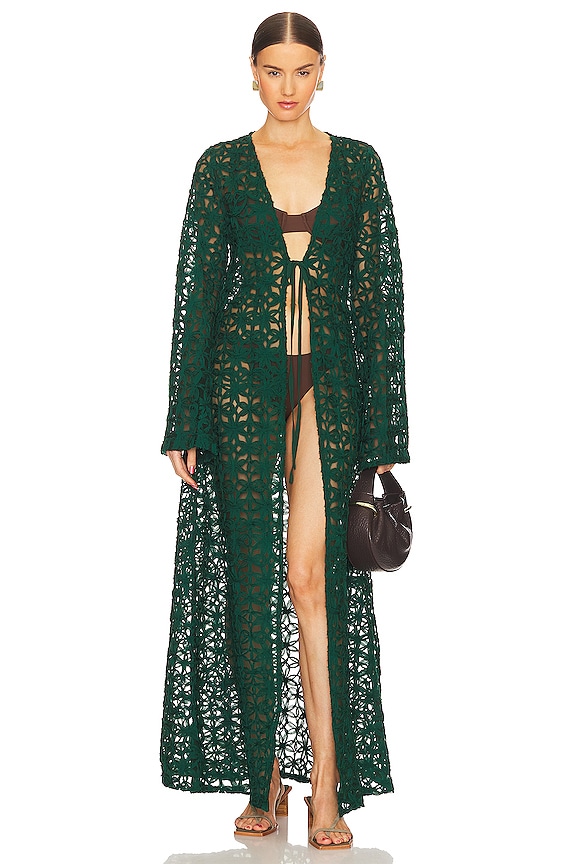 view 2 of 4 NDU レース着物 in Emerald