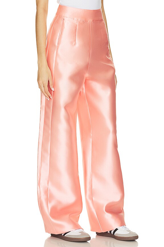 view 2 of 4 PANTALONES DE TALLE ALTO VASI in Peach