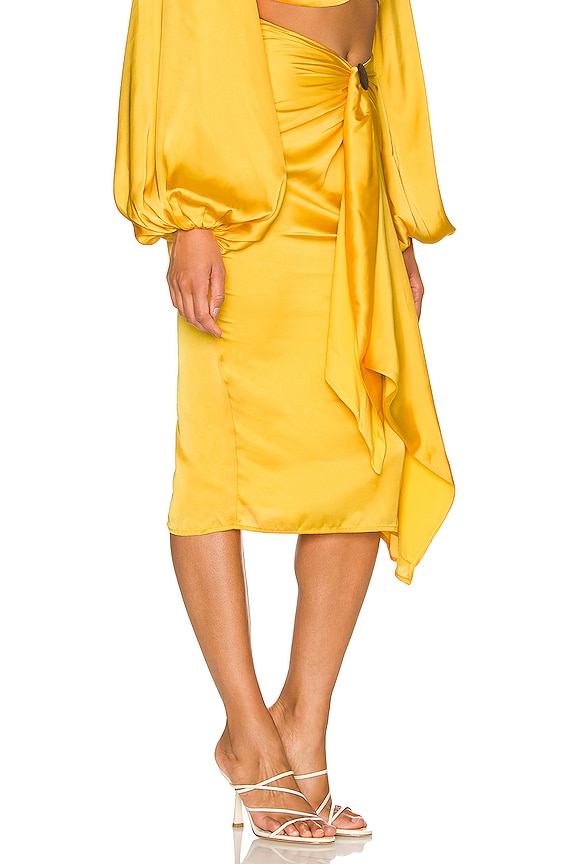 view 2 of 4 Behati Skirt in Yellow