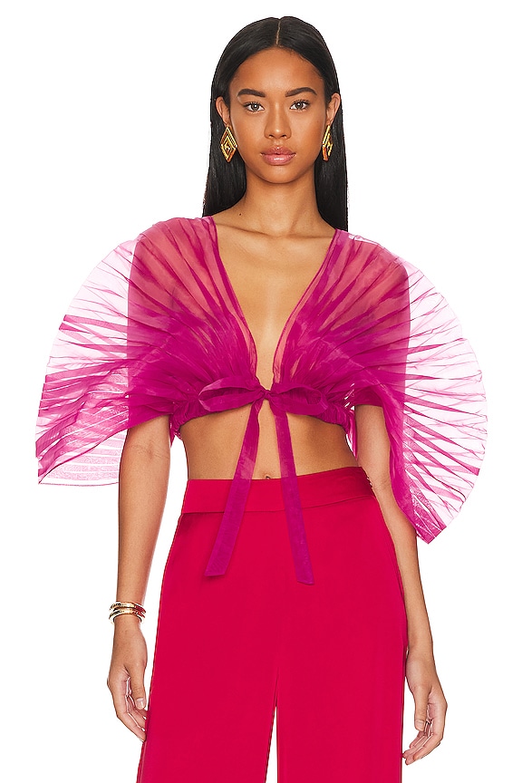view 1 of 5 TOP CROPPED HIBI in Cherry
