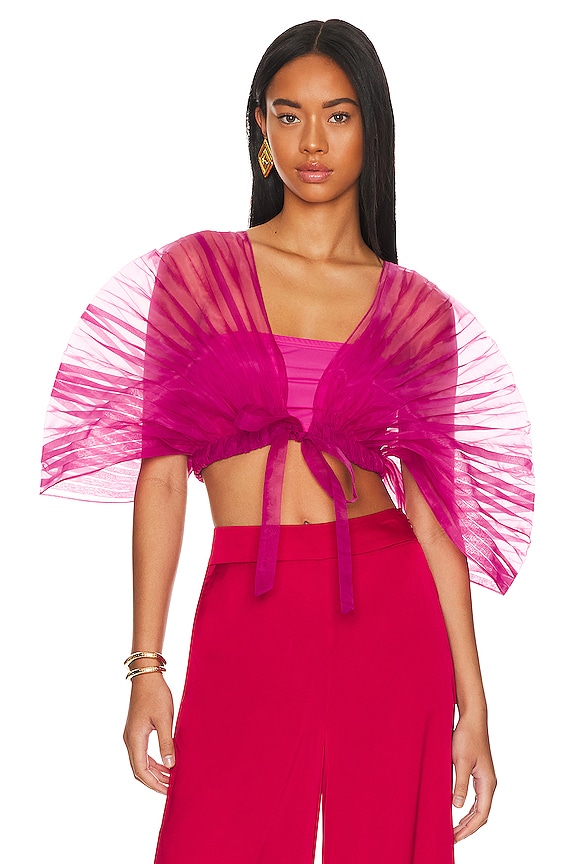 view 2 of 5 TOP CROPPED HIBI in Cherry