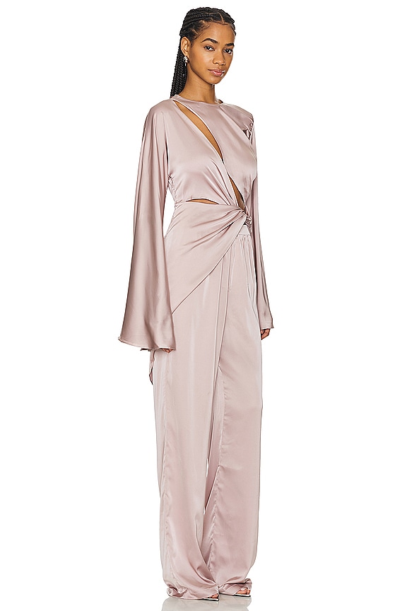 view 2 of 3 REBA CUTOUT トップ in Pearl Purple