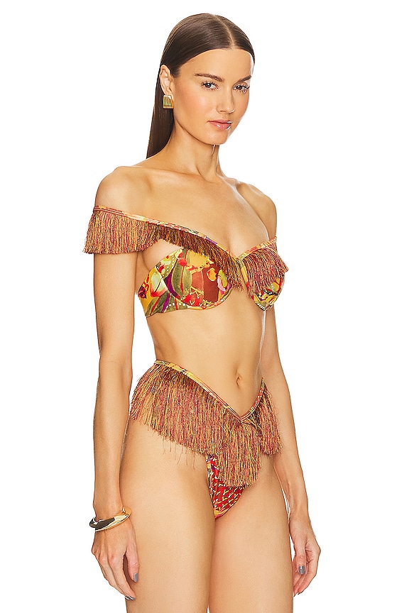 view 2 of 4 Eyo Bikini Top in Kola Print