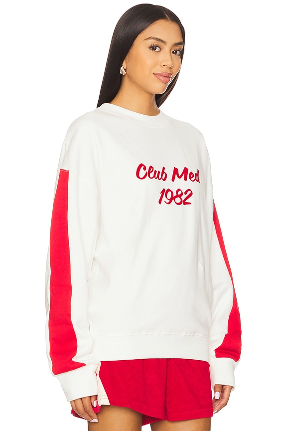 view 2 of 4 Club Med Sweatshirt in Warm White