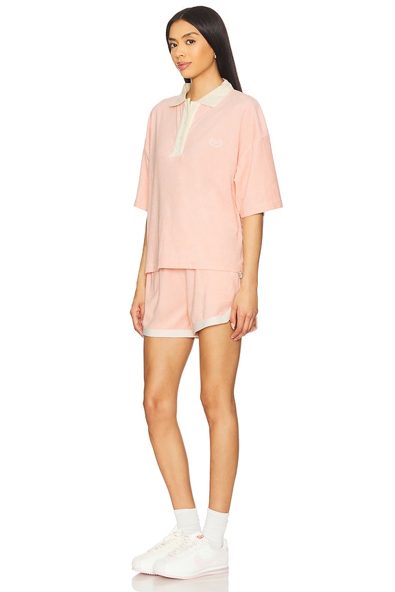 view 2 of 4 Marseille Terry Set in Light Blush