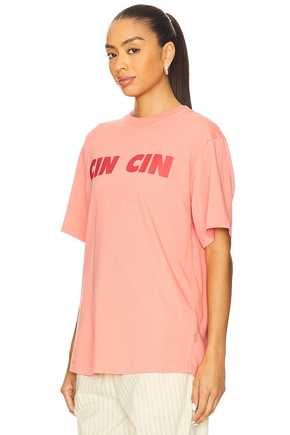 view 2 of 4 CAMISETA GRÁFICA CIN CIN in Bougainvillea Pink